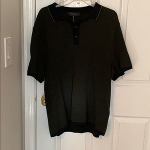 Mens Rag and Bone Army Finn Polo